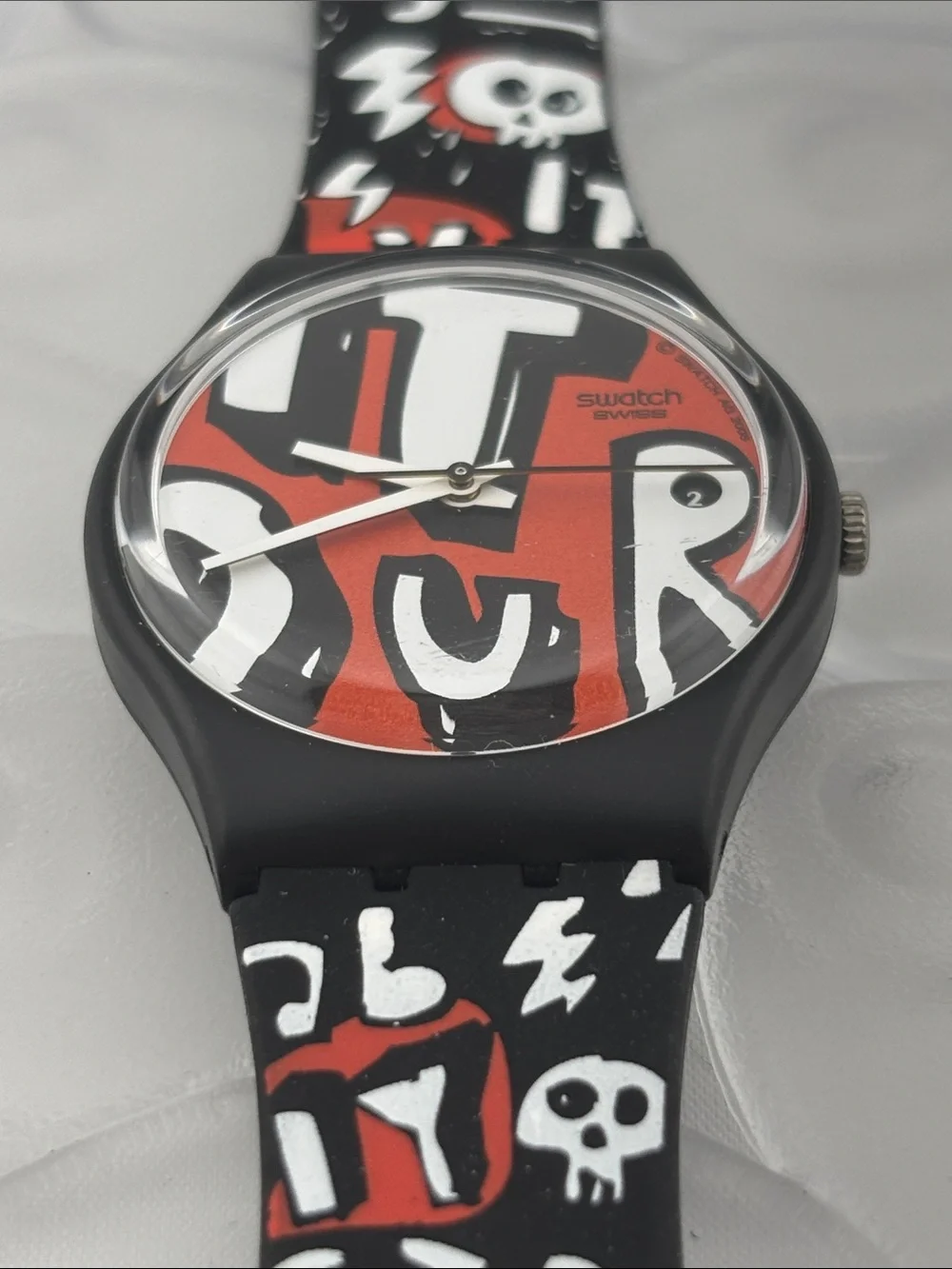 Swatch Watch - GB427 - STREET PAINTING